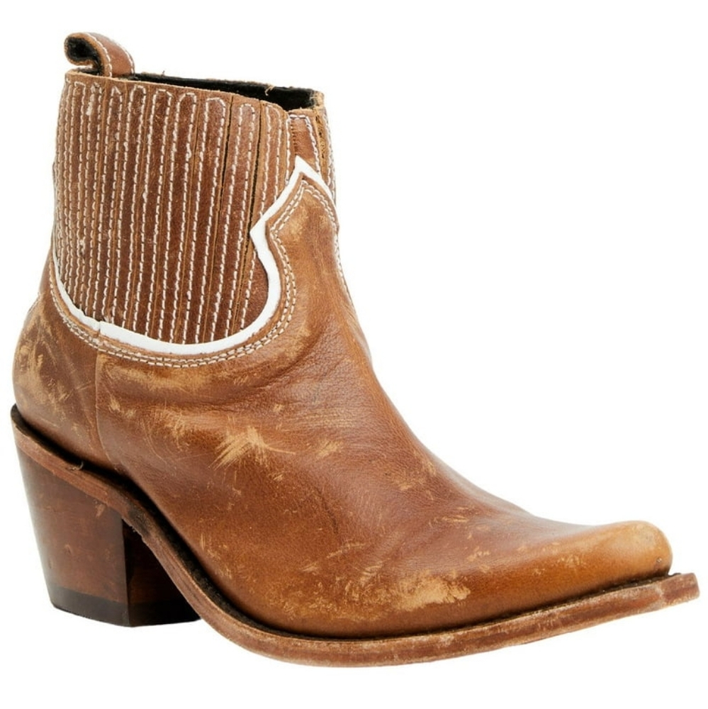 LIBERTY BLACK  Women's Rebecca Back Star Booties - Snip Toe Size 7.5 - Picture 6 of 8